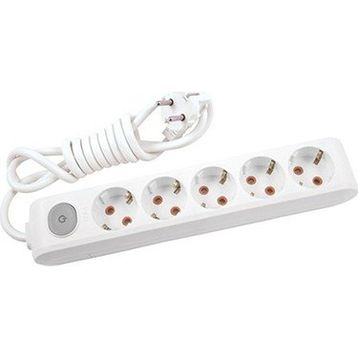 Viko Multi-Let 5'li Topraklı Çocuk Korumalı Anahtarlı 2 mt Priz