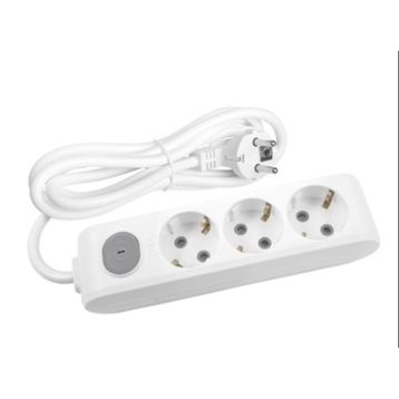 Viko Multi-Let 7 m 3 Anahtarlı Monoblok CCA 3x2.5 mm TTR Priz