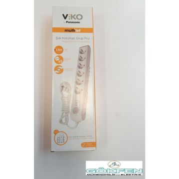 Viko Multi-Let 90117632 6'lı Priz