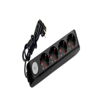 Viko Multi-Let 90137405 4'lü Siyah Priz