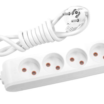 Viko Multi-let Dörtlü Klemensli 1 Metre Grup Priz