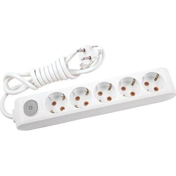 Viko Multi Let Topraklı Beyaz 5 m 5'li Priz