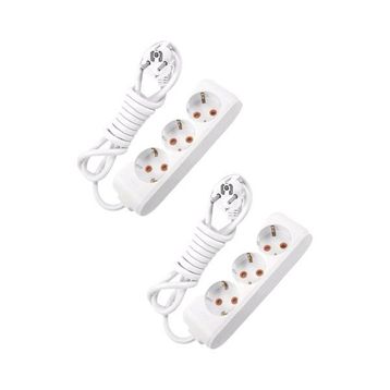 Viko MULTILET-027 5 mt Uzatma Kablosu Multilet 5'li Topraklı Çocuk Korumalı Grup Priz