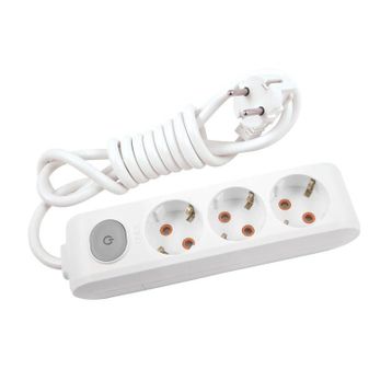 Viko MultiLet Anahtarlı Topraklı 3 m 3'lü Priz