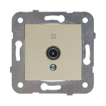Viko Novella Cat5 Bronz Data Nümeris Telefon Prizi