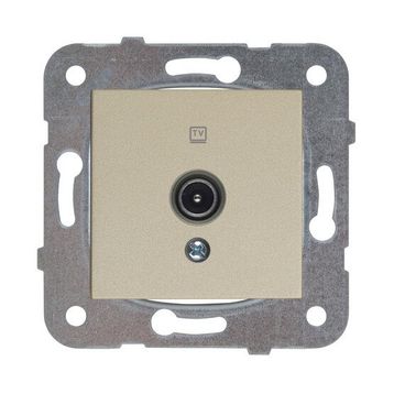 Viko Novella Cat5 Bronz Data Nümeris Telefon Prizi