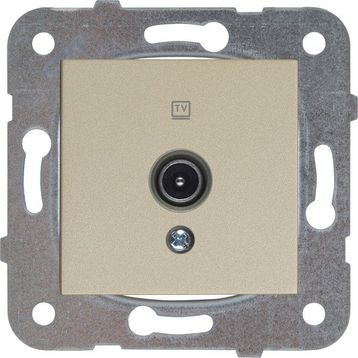 Viko Novella Cat5 Bronz Data Nümeris Telefon Prizi