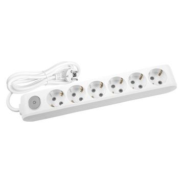 Viko Panasonic 3'lü 7 Metre Beyaz Anahtarlı Grup Priz
