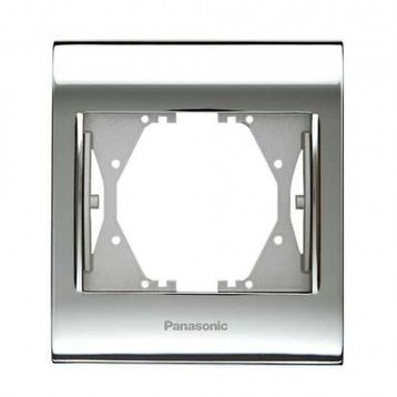 Viko Panasonic Tekli Thea Blu Chrome Beyaz Çerçeve