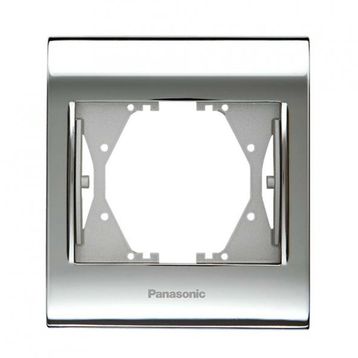 Viko Panasonic Tekli Thea Blu Chrome Beyaz Çerçeve