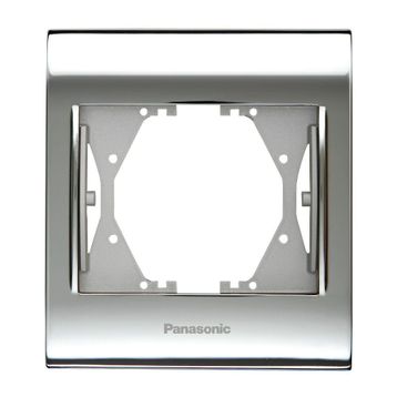 Viko Panasonic Tekli Thea Blu Chrome Beyaz Çerçeve