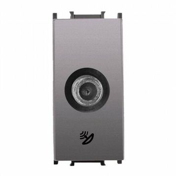 Viko Panasonic Thea 1 m F Konnektörlü Sonlu Alt Kapak Modüler Antrasit Uydu Prizi