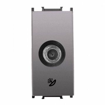 Viko Panasonic Thea 1 m F Konnektörlü Sonlu Alt Kapak Modüler Antrasit Uydu Prizi