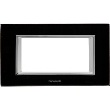 Viko Panasonic Thea 4M Ultima Cam Siyah Renk Çerçeve