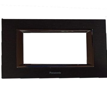 Viko Panasonic Thea 4M Ultima Metal Eloxal Siyah Renk Çerçeve