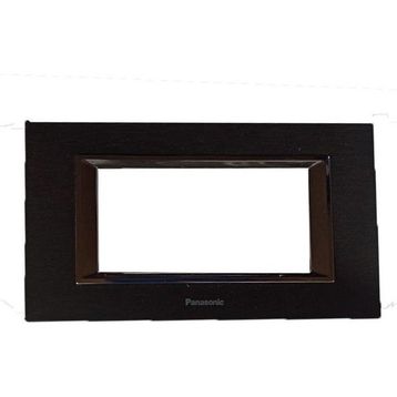 Viko Panasonic Thea 4M Ultima Metal Eloxal Siyah Renk Çerçeve
