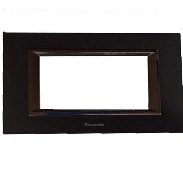 Viko Panasonic Thea 4M Ultima Metal Eloxal Siyah Renk Çerçeve