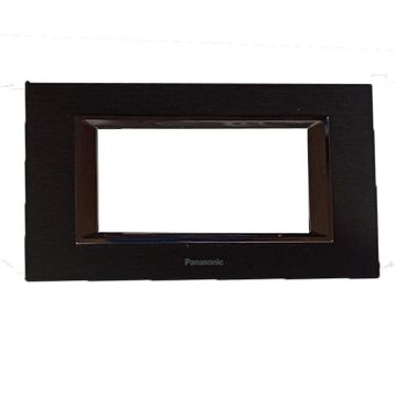 Viko Panasonic Thea 4M Ultima Metal Eloxal Siyah Renk Çerçeve