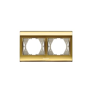 Viko Panasonic Thea Blu Gold + Dore İkili Çerçeve