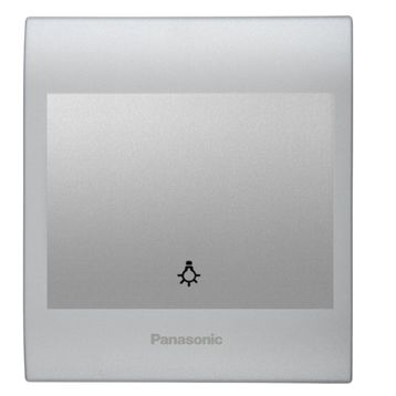 Viko Panasonic Thea Blu Light Chrome Matt Kapak Metalik Beyaz Anahtar Çerçeve