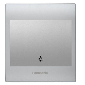 Viko Panasonic Thea Blu Light Chrome Matt Kapak Metalik Beyaz Anahtar Çerçeve