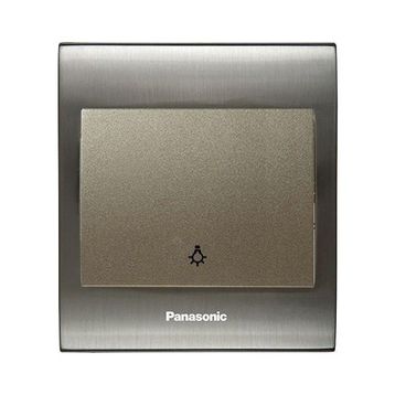 Viko Panasonic Thea Blu Light Inox Beyaz Kapak Dore Anahtar Çerçeve