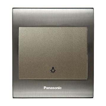 Viko Panasonic Thea Blu Light Inox Beyaz Kapak Dore Anahtar Çerçeve