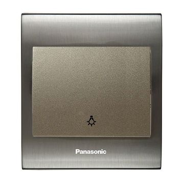 Viko Panasonic Thea Blu Light Inox Beyaz Kapak Dore Anahtar Çerçeve