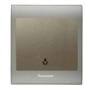Viko Panasonic Thea Blu Light Inox Matt Dore Kapak Dore Anahtar Çerçeve