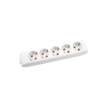 Viko VİKO0128 Topraklı Çocuk Korumalı Klemensli Multi-Let Beşli Priz