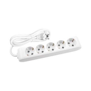 Viko VİKO0128 Topraklı Çocuk Korumalı Klemensli Multi-Let Beşli Priz