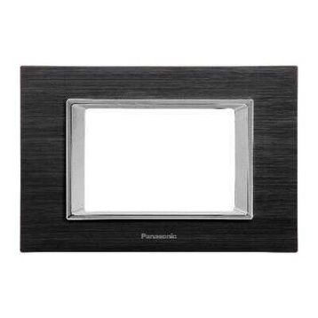 Viko WVTF28405AB-TR Panasonic Thea 2M Ultima Metal Eloxal Siyah Renk Çerçeve