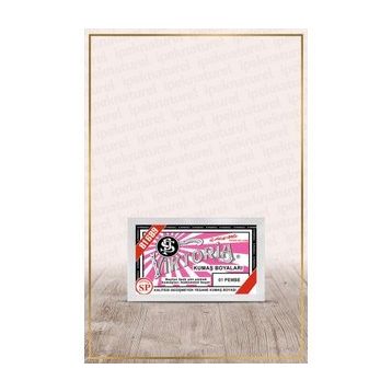 Viktoria 01 Pembe Kumaş Boyası