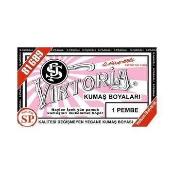 Viktoria 01 Pembe Kumaş Boyası