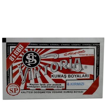 Viktoria 8 Kırmızı Kumaş Boyası