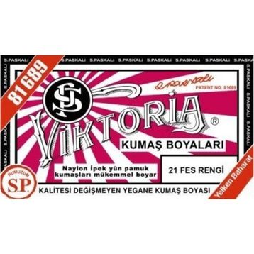 Viktoria Fes Rengi N 21 Toz Kumaş Boyası