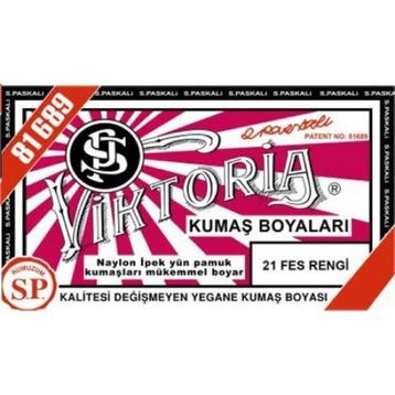 Viktoria Fes Rengi N 21 Toz Kumaş Boyası