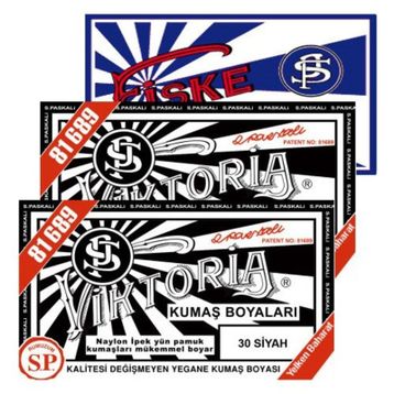 Viktoria Koyu Lacivert 2Pk+Fiske Sabitleme 1Pk Kumaş Boyası