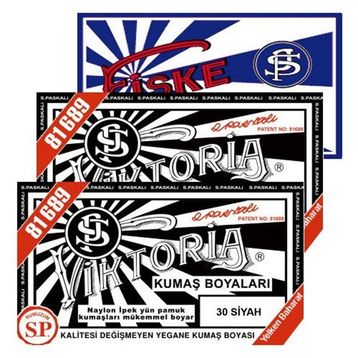 Viktoria Koyu Lacivert 2Pk+Fiske Sabitleme 1Pk Kumaş Boyası