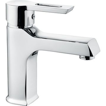 Vilas Defne Krom Premium Kare Lavabo Batarya