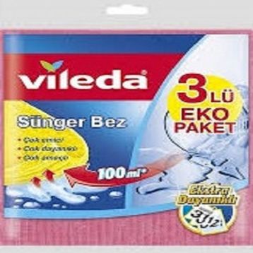 Vileda 2 + 1 Sünger Bez