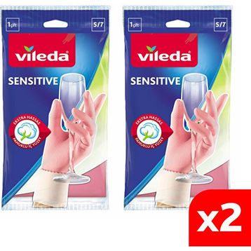 Vileda 2 Paket 2'li Sensitive Küçük Boy Bulaşık Eldiveni