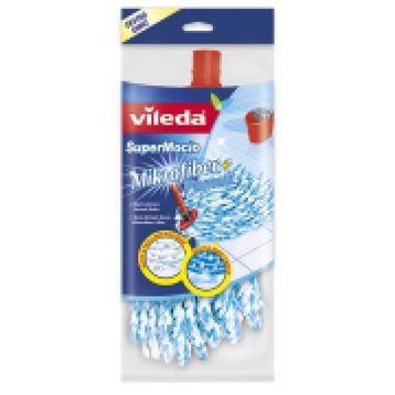Vileda Mavi Beyaz Supermocio Pamuk & Mikrofiber Yedek Paspas