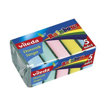 Vileda Rainbow 5'li Sünger