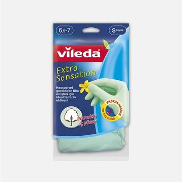 Vileda S Küçük Boy Extra Sensation Temizlik Eldiveni