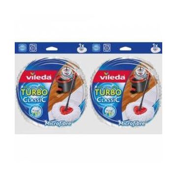 Vileda Turbo Yedek 2'li Paket Mikrofiber Paspas