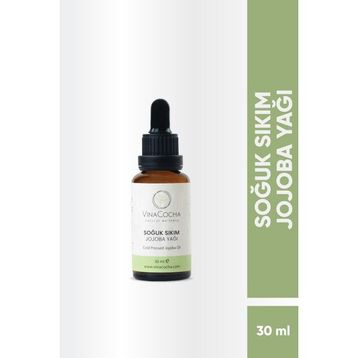 Vinacocha 30 ml Soğuk Sıkım Jojoba Yağı