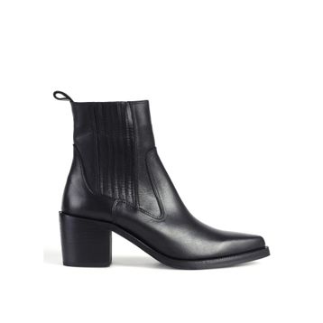 Vince Camuto Lia Deri Siyah Kadın Topuklu Bot