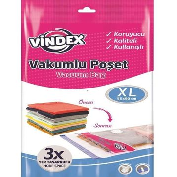 Vindex 55x90 cm XLarge Vakumlu Poşet