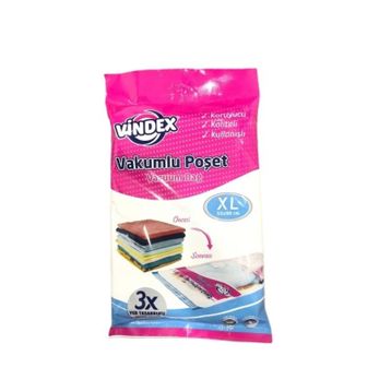 Vindex 55x90 cm XLarge Vakumlu Poşet